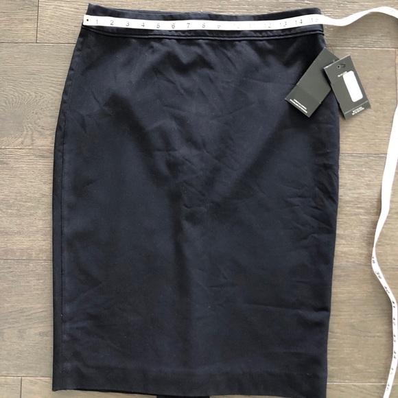 RW&CO women’s pencil navy skirt sz 10 NWT - Picture 6 of 13